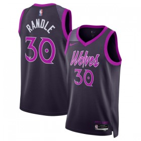 Dres Minnesota Timberwolves Julius Randle Nike 2025-26 City Edition Crno Swingman